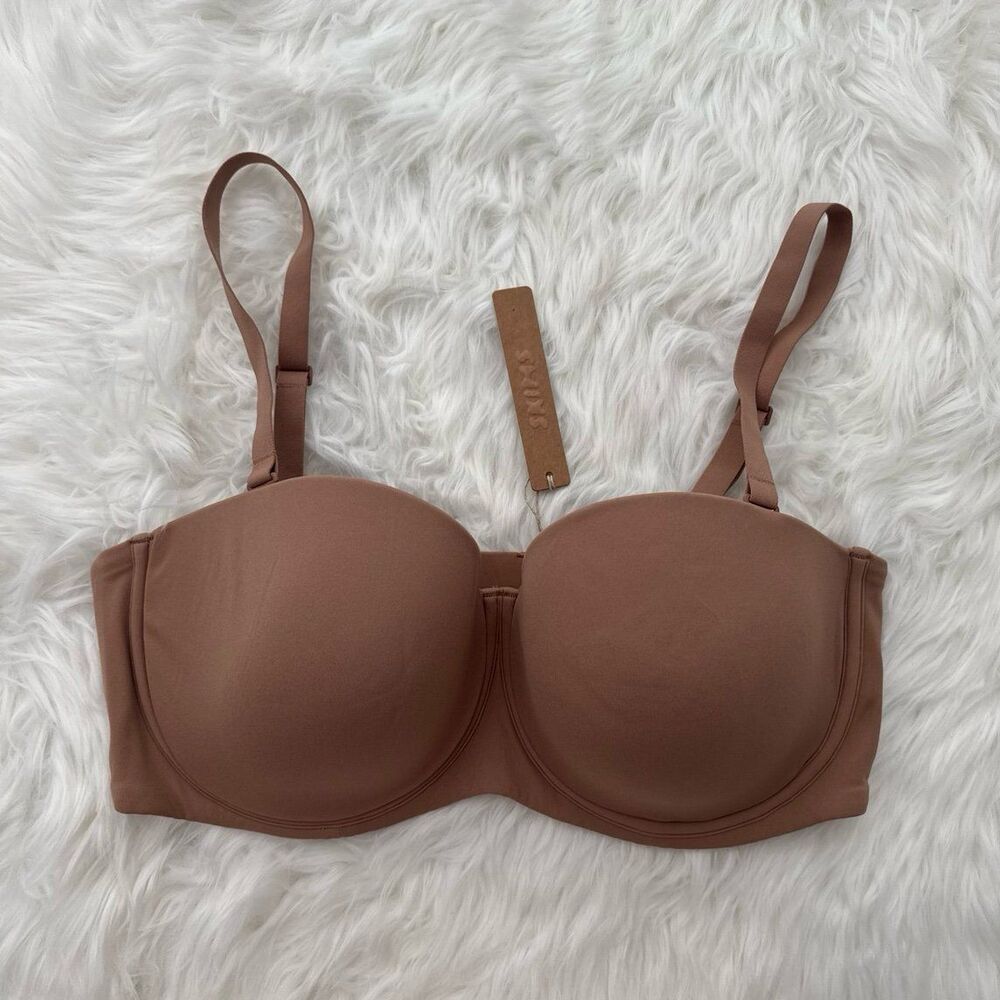 Skims Fits Everybody Strapless Bra Sienna 38D